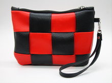 Load image into Gallery viewer, Woven Checkered - Black & Red