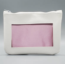 Load image into Gallery viewer, White pink pastel ita cosmetic bag