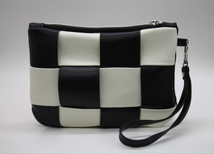Woven Checkered - Black & White