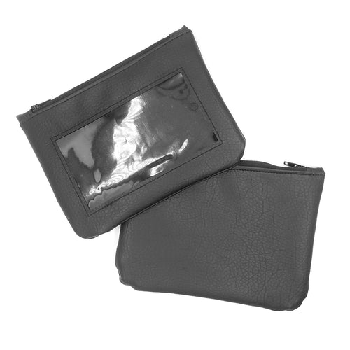 Black canvas nior itabag cosmetic